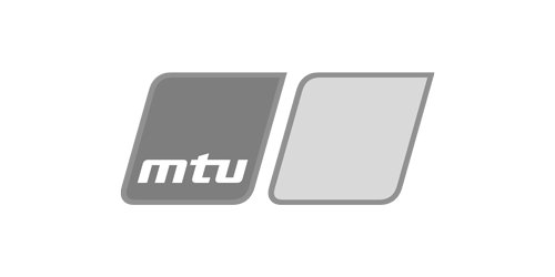 Logo des Automotive Kunden MTU.